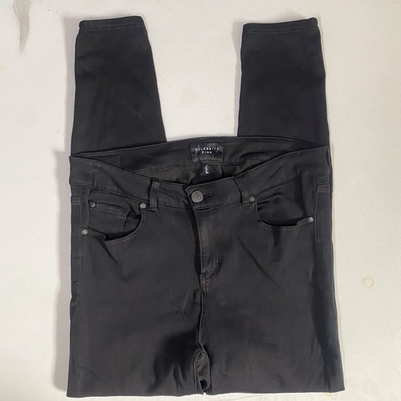 Celebrity Pink Denim - Celebrity Pink Black Wash Walker Skinny Jean